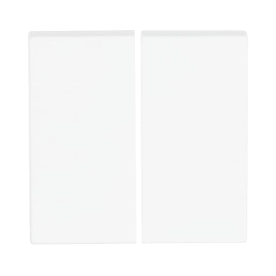 Wippe für Smart Switch 2-fach studioweiß matt - Plattform 63