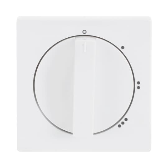 Zentralscheibe mit Aufdruck Symbol "0-1-2-3" für Stufenschalter, Drehknopf