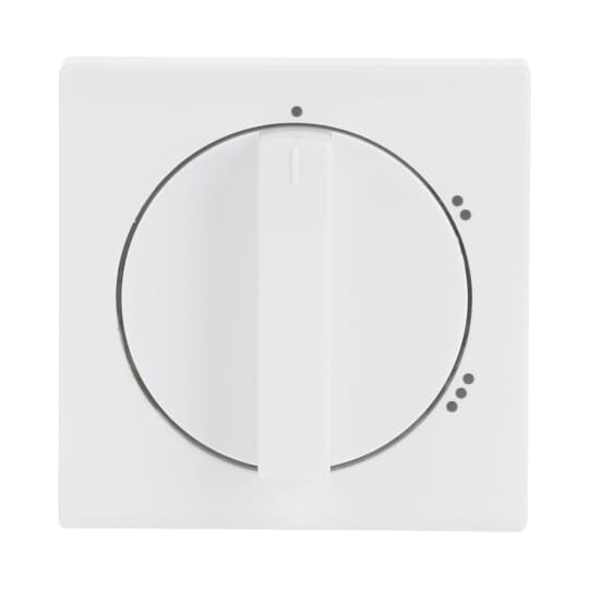 Zentralscheibe mit Aufdruck Symbol "1-2-3" für Stufenschalter, Drehknopf