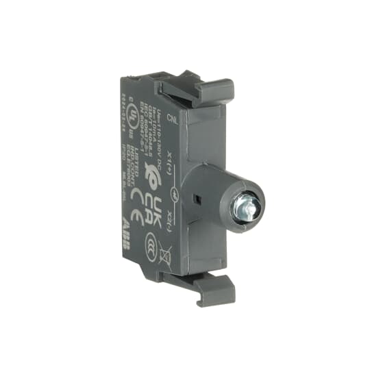 Leuchtelement mit fest integrierter LED, blau, 110-130VDC