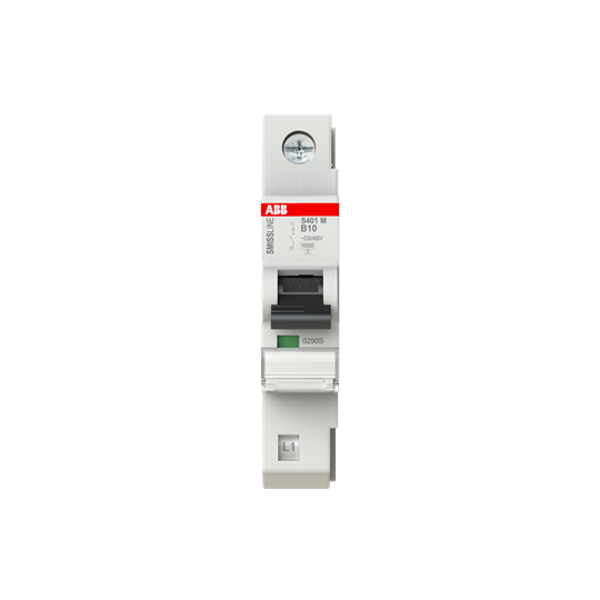 Disjoncteur B-Char., 10 A, 10 kA, 1P, enfichable