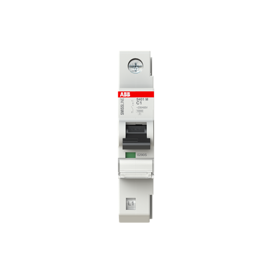 Disjoncteur automatique C-Char., 1 A, 10 kA, 1P, enfichable