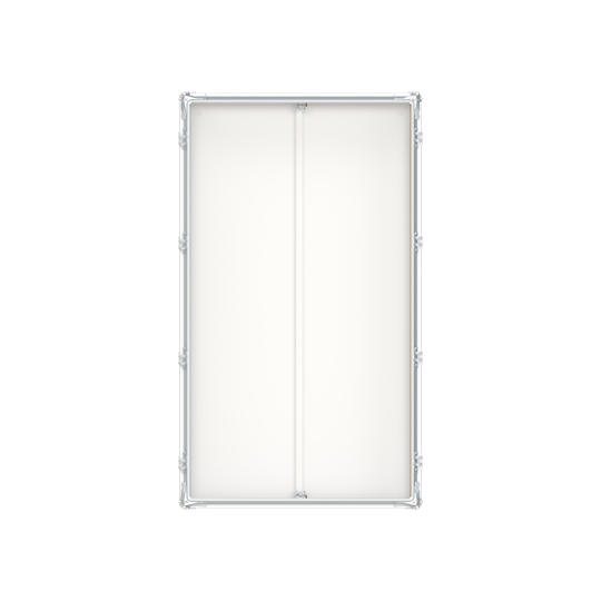 Armoire de répartition TriLine, châssis avec panneau arrière, 4FB/12RE/T3