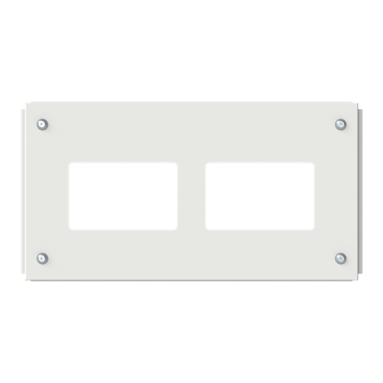 Platine de couverture 2FB/T3 pour flans TZ, livraison séparée TriLine, accessoires