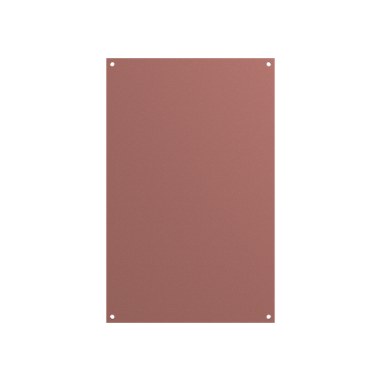 Plaque de montage 550x350 ISO en papier dur 5mm pour ARIA 64