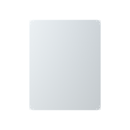 Montageplatte 950x750 Sendzimir verzinktes Stahlblech 2mm für ARIA 108