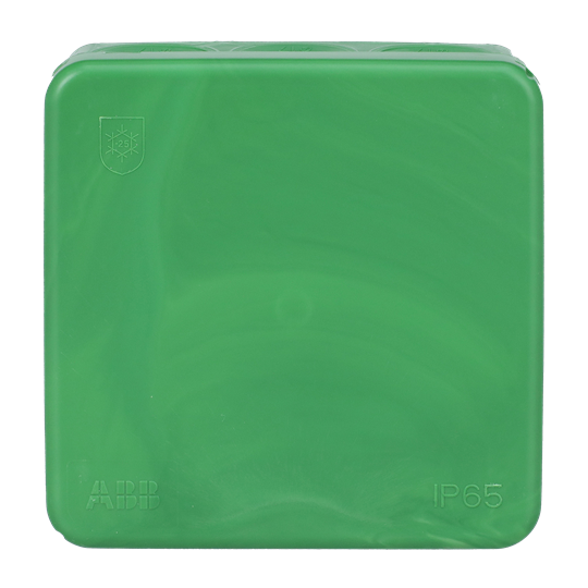 Kabelabzweigdose IP65 86mm x 86mm grün