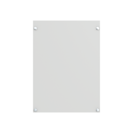 Plaque de montage 875 665x485x5 Gr.0, matériau isolant avec fixation