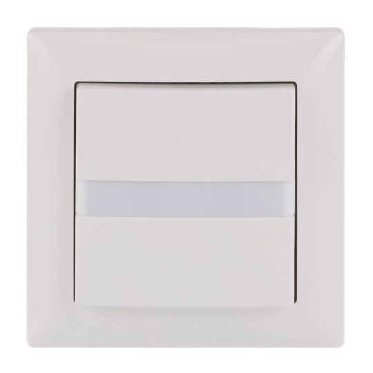 Busch-Komfortschalter® flex, Komplettset mit Relais-Einsatz Busch-balance® SI