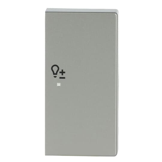 Wippe 2-fach rechts, mit Symbol "Dimmer"