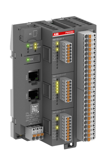Masch.Steuer. Kit mit PM5072-T-2ETH+MC+ ETHCAT+EIP runtime Lizenz,Federz.klem.