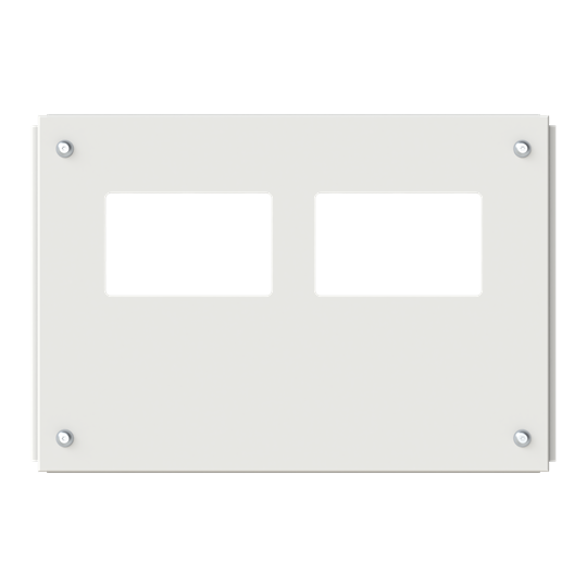 Platine supérieure 2FB/T4 pour flasques TZ, montée sur armoire