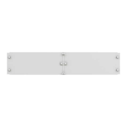 Plinthe 1416x285x3 Gr.3, avec fixation