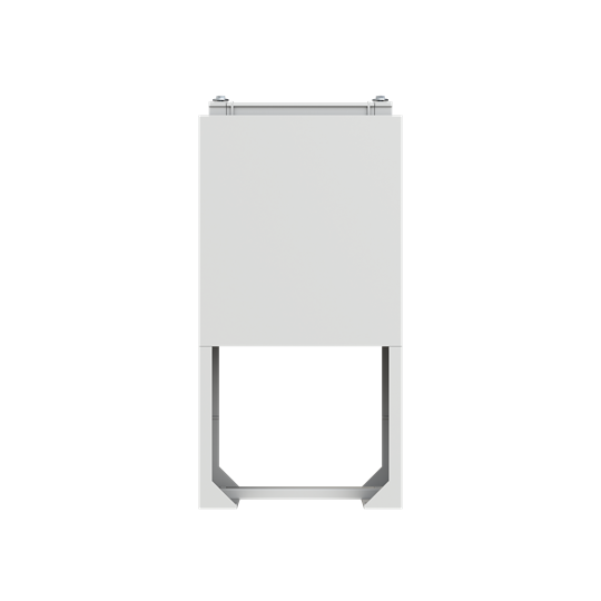 DINV2-Sockel Gr. 00 montiert, Polyester RAL7035 Variante 2