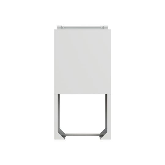 DINV2-Sockel Baupaket 900x450x310 Gr.00, Polyester RAL7035 Variante 2