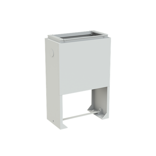 DINV2-Sockel Baupaket 900x585x310 Gr.0, Polyester RAL7035 Variante 2
