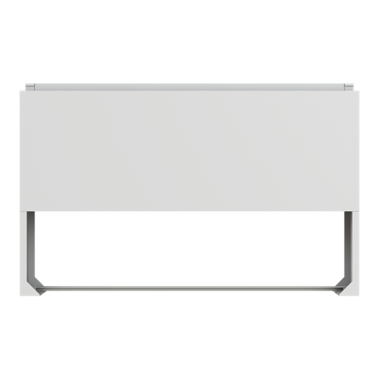 DINV2-Sockel Baupaket 900x1430x310 Gr.3, Polyester RAL7035 Variante 2