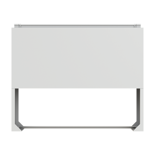 DINV2-Sockel Baupaket 900x1110x310 Gr.2, Polyester RAL7035 Variante 2
