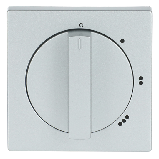Zentralscheibe mit Aufdruck Symbol "0-1-2-3" für Stufenschalter, Drehknopf