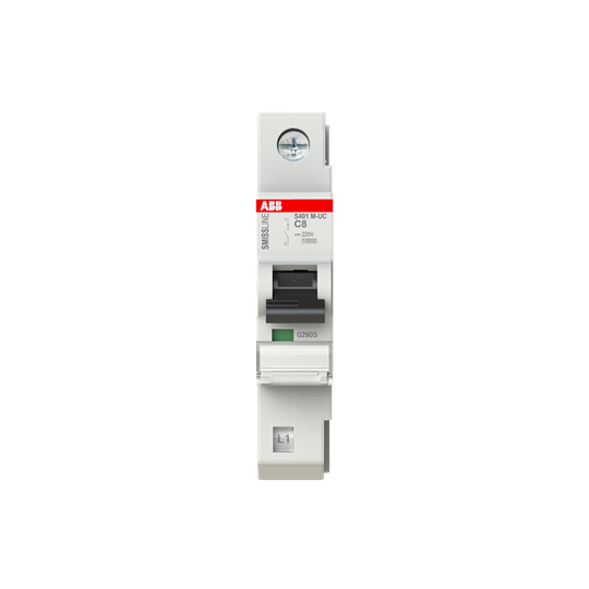 Disjoncteur C, 8 A, 125 V CC, 1P, 10 kA