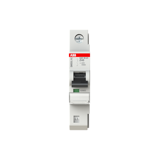Disjoncteur Z-Char., 40 A, 125 V DC, 1P, 10 kA