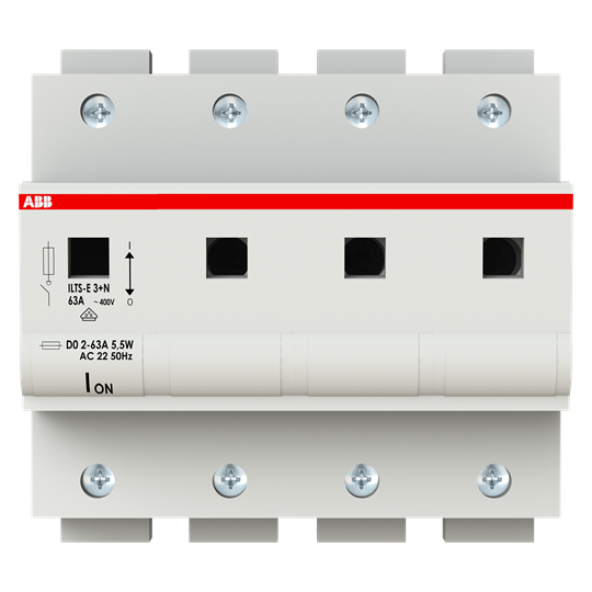 Sich.-Lasttrennschalter D0,3P.+N,63A