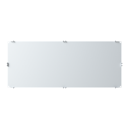 Plinthe fermée 5 champ largeur, profondeur 600 mm, pour TriLine