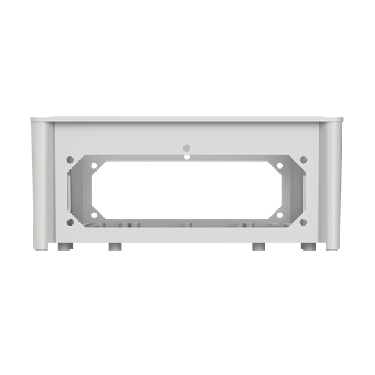 Partie inférieure 480x300x130 4xouverte APO RAL7035 Boîtier inférieur avec 4 côtés ouverts