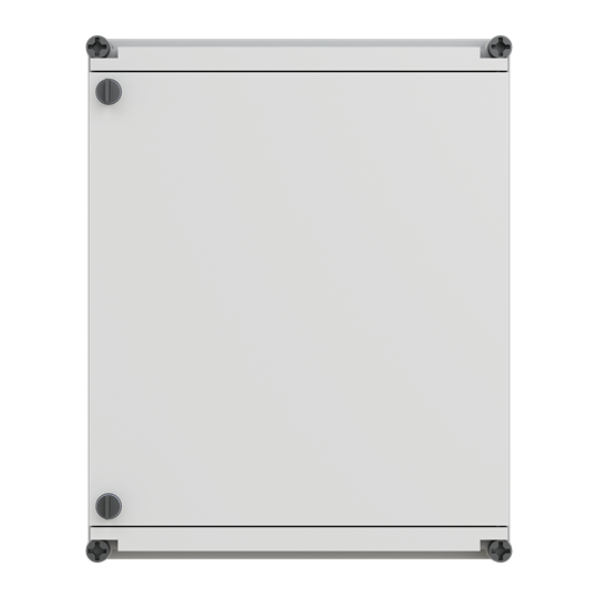 Boîtier 372x302x175mm Boîtier avec couvercle à rabat, transparent