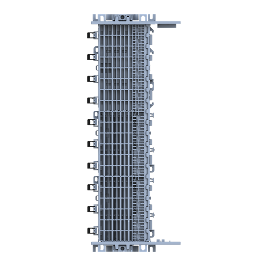 SMISSLINE TP Pack de démarrage 20 PLE, équipé de rails L1, L2, L3, N,