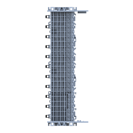 Pack de démarrage SMISSLINE TP 22 PLE, équipé avec des rails L1, L2, L3, N,