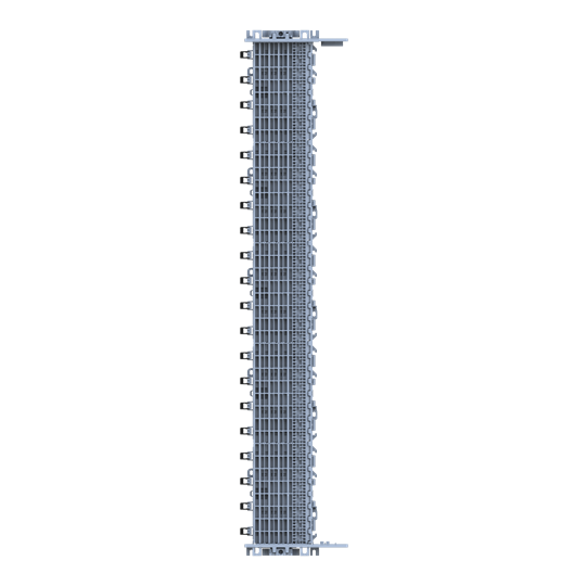 SMISSLINE TP Ensemble de démarrage 40 PLE, équipé de barres L1, L2, L3, N,