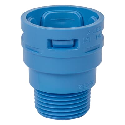 Product image for T&B A243E2 3/4 IN ENT MALE ADAPTER THREADED