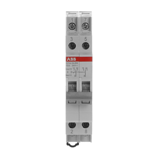 Gruppenschalter 16 A 2x I-0-II 250 V AC