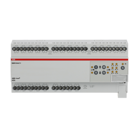Schalt-/Jalousieaktor, 24fach, 6 A, REG