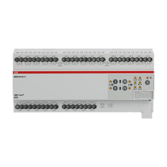 Schalt-/Jalousieaktor, 24fach, 10 A, REG