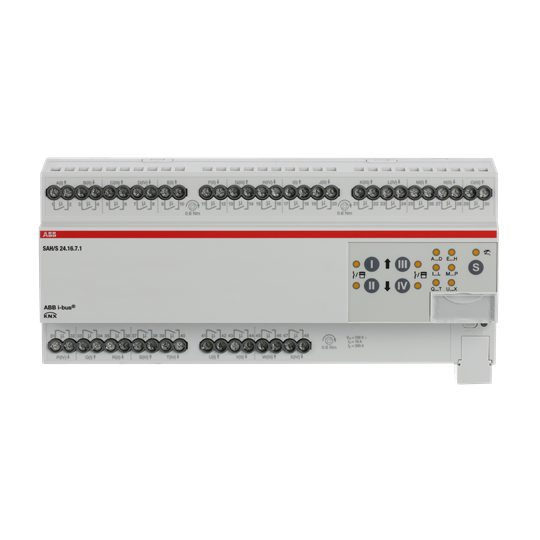 Schalt-/Jalousieaktor, 24fach, 16 A, REG