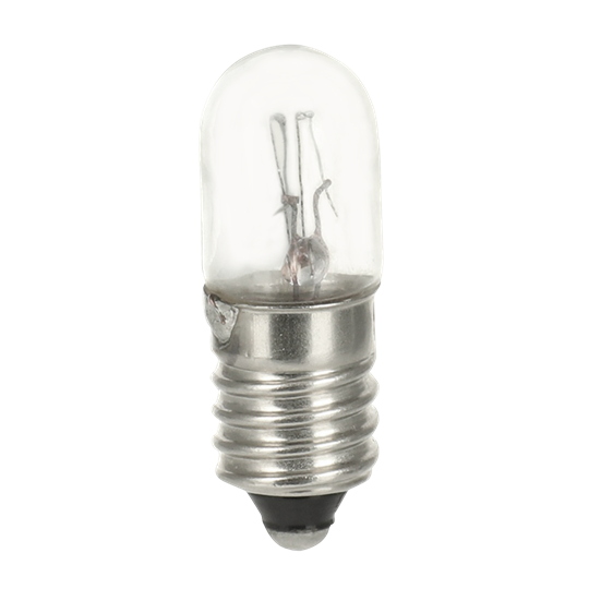 Glühlampe mit E 10 Gewinde für Lichtsignale Glühlampe/weiß, 83 mA, 24 V AC/DC