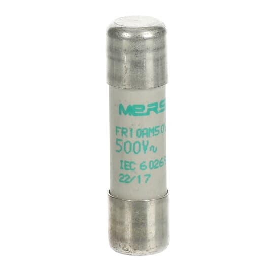 Zylindrische Sicherung 1A, 10,3 x 38mm