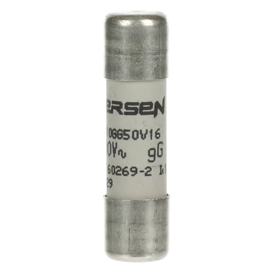Zylindrische Sicherung 16A, 10,3 x 38 mm