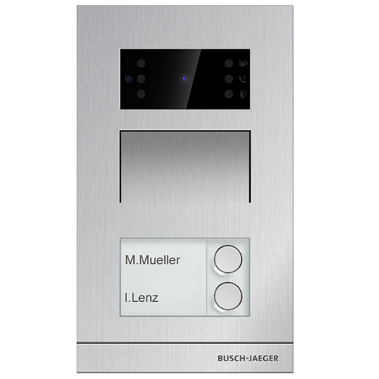 Außenstation Video Mini AP 2-fach, mit RFID-Leser