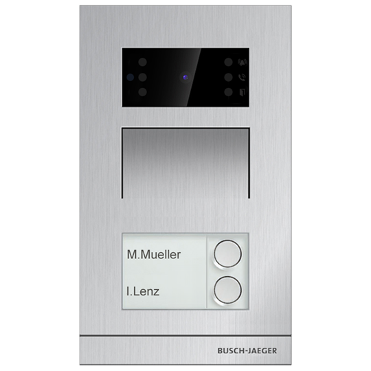 Außenstation Video Mini UP 2-fach, mit RFID-Leser