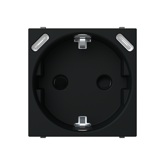 Base enchufe Schuko + USB-C+C - 2M - NT