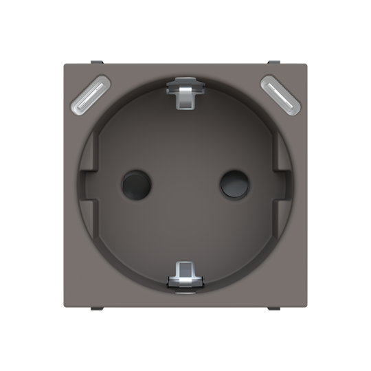Base enchufe Schuko + USB-C+C - 2M - AN