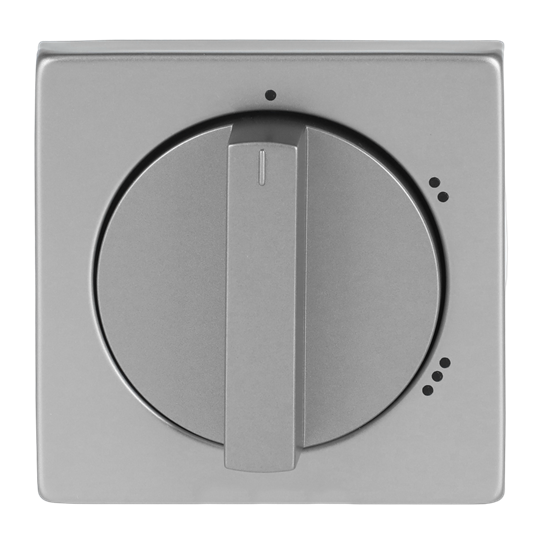 Zentralscheibe mit Aufdruck Symbol "1-2-3" für Stufenschalter, Drehknopf