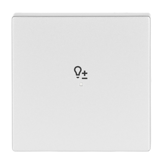 Wippe 1-fach, mit Symbol "Dimmer"