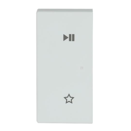 Wippe 2-fach links, mit Symbol "Play/Pause"