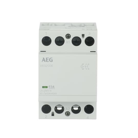 Contacteur d'installation, 2F/0O, 230 V AC VPE: 4
