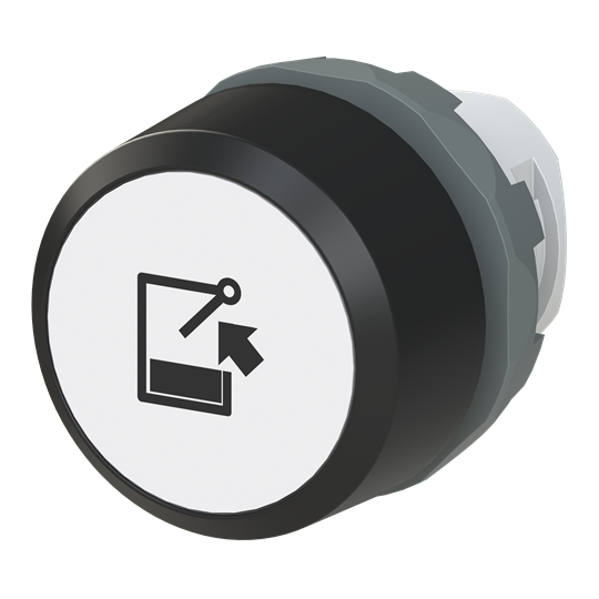 Drucktaster beschriftet "SELEKTION", Symbol Code E2300455