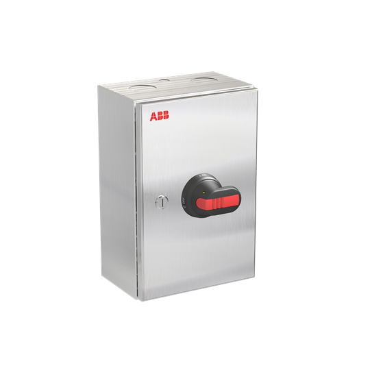 Interrupteur de maintenance, 3 pôles 415V AC23 125A, 55kW, avec poignée noire